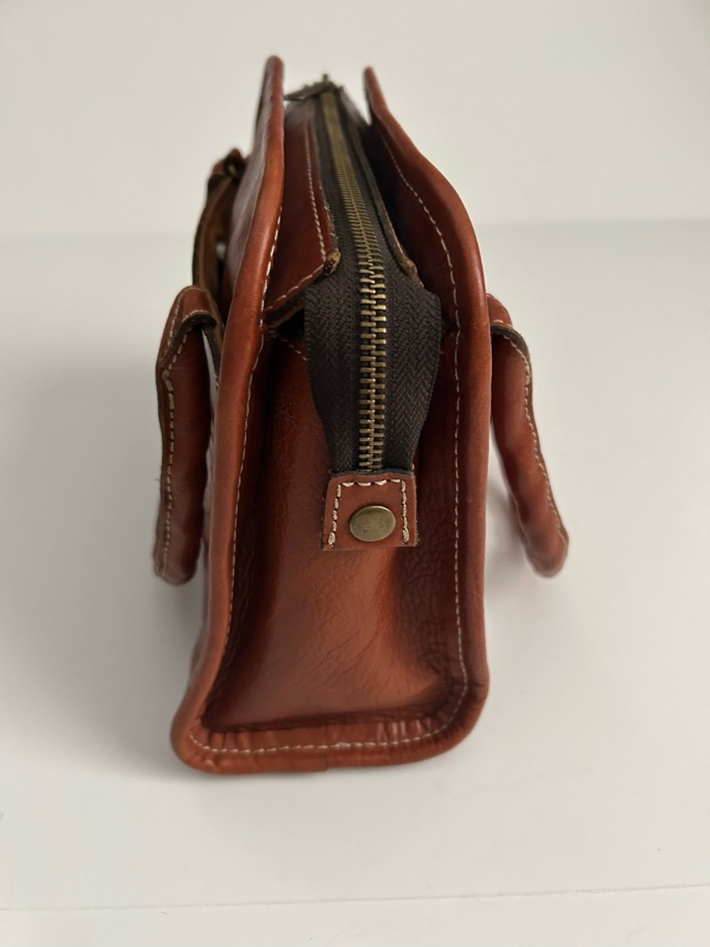 Patricia Nash Tooled Leather Satchel Purse - Picture 6 of 15